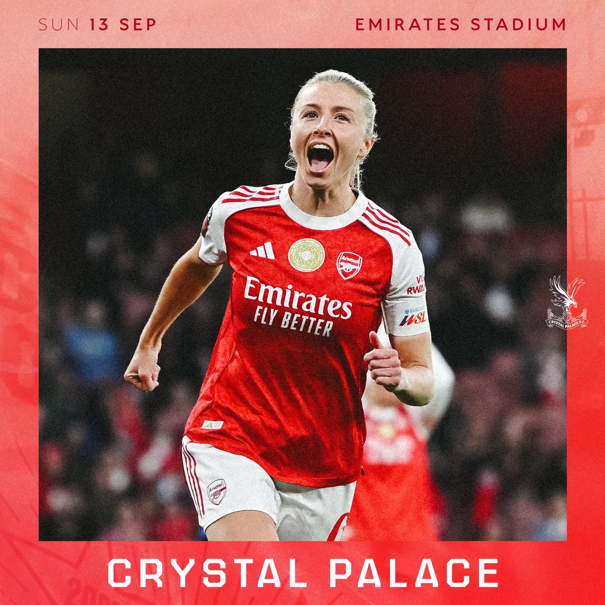ArsenalWFC's tweet photo. Tickets are now on sale for our Emirates Stadium opener against the Eagles 🎟️

Let's pack it out, Gooners! ❤️