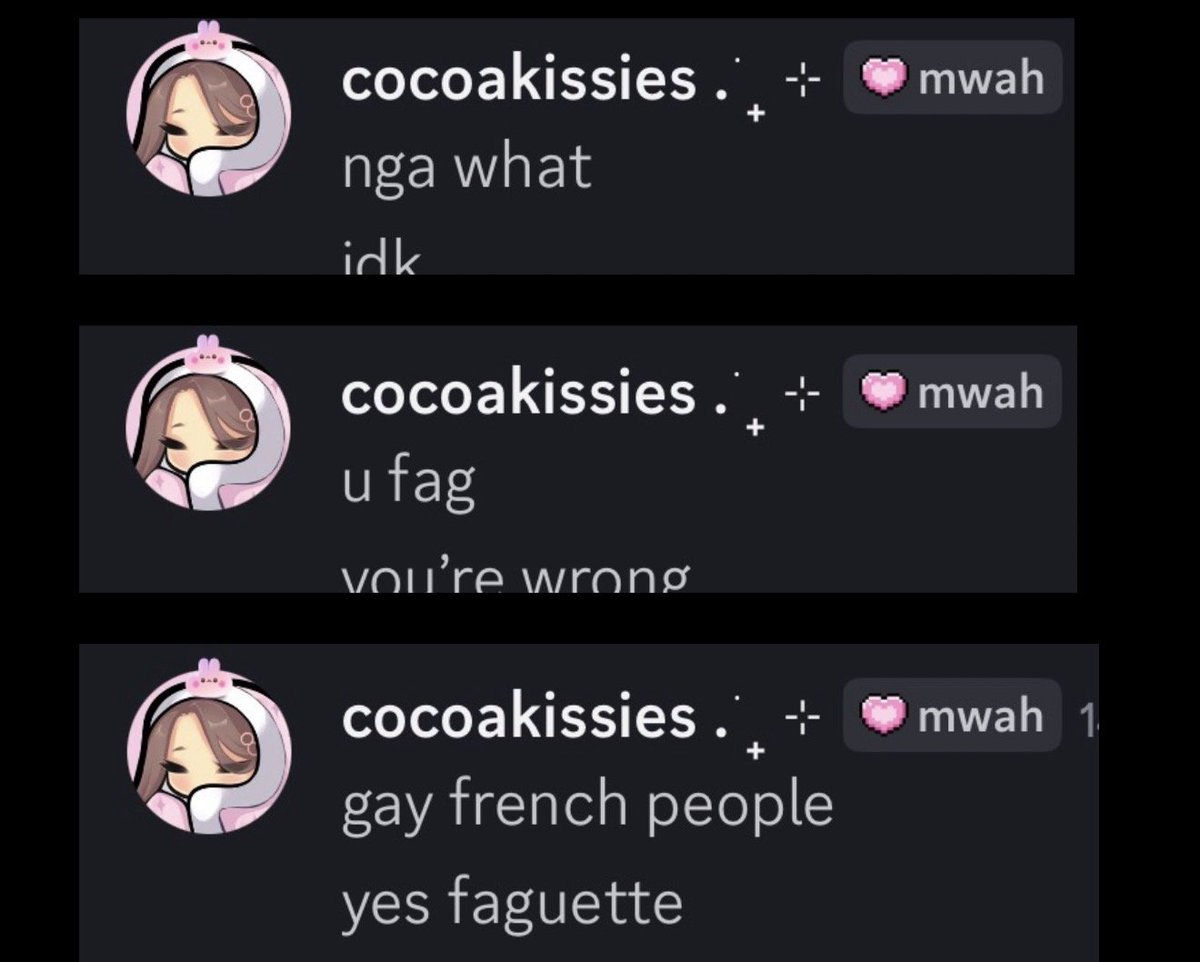 veeanonymousdbd's tweet photo. ⚠️spreading awareness about @/cocoakissies 

 TW - homophobia, ableism, racism.

These screenshots were sent to me by multiple people. current "friends" and ex friends ones as well

The "owners" of most of these screenshots have asked to remain anonymous, which will be respected https://t.co/lbgTjtCuaw