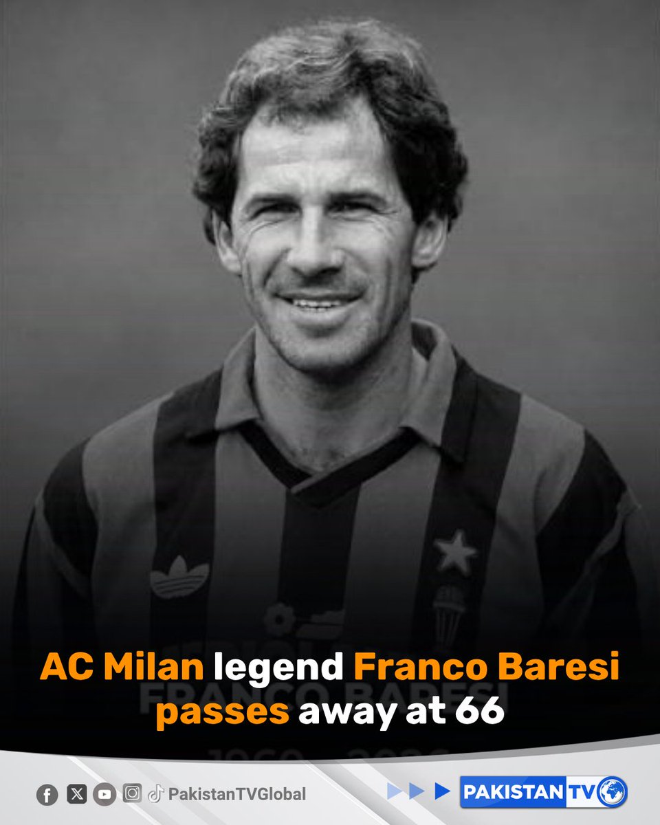 Football Documented history Franco Baresi Passes Away at 66: A Tribute to a One-Club Icon