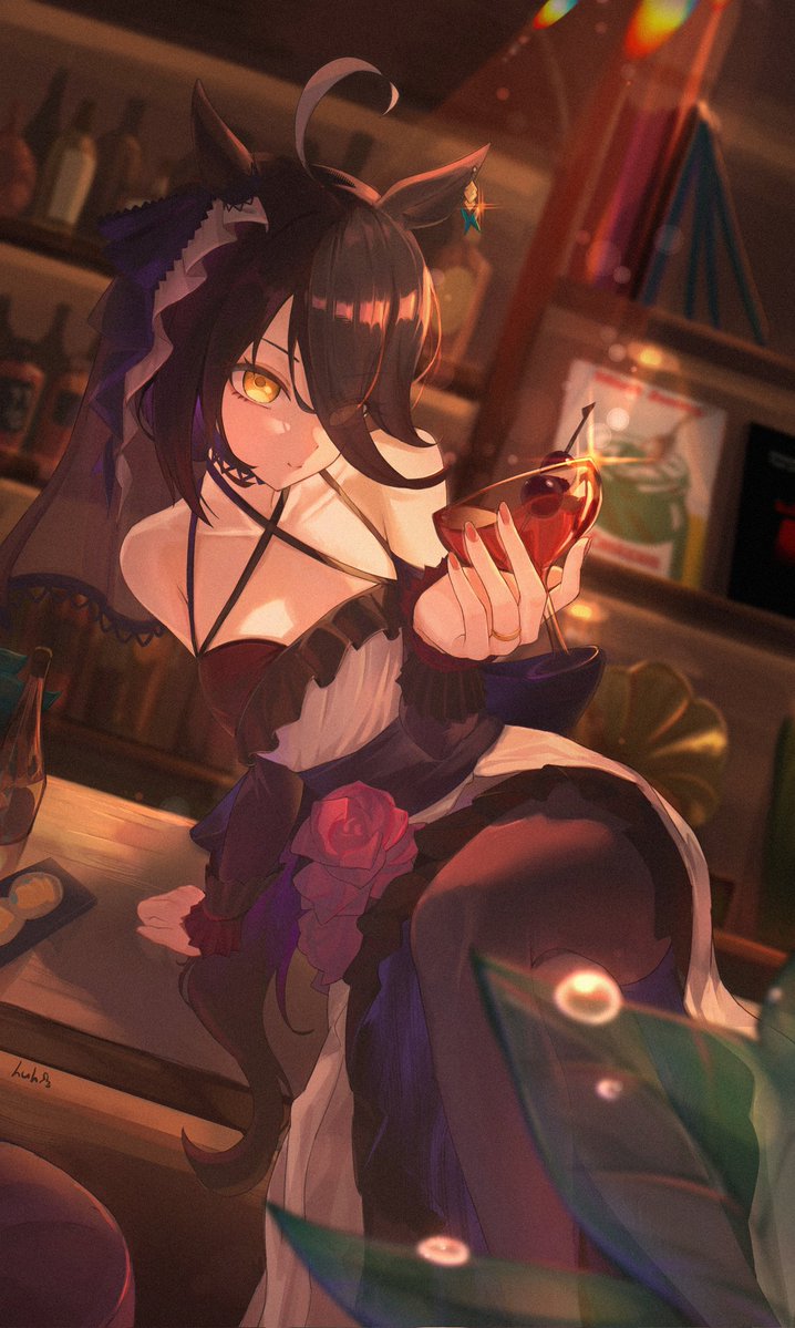 aqswe1234567's tweet photo. #ウマ娘
#マンハッタンカフェ
あなたとのアフターパーティー https://t.co/Vlfo4vKA1e