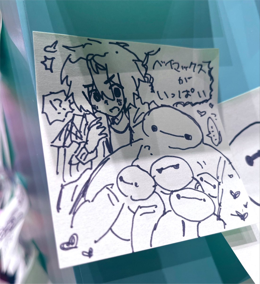 zusan0022's tweet photo. かきやすいもんね…… https://t.co/hYCOUSOl75
