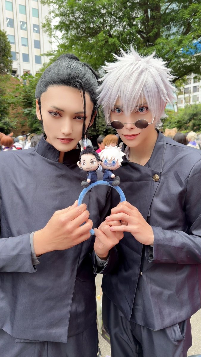 HalaMadrid1028's tweet photo. 明日からコスサミ参加！
両日とも高専五夏でいます！
明日はワイシャツで明後日はアロハです！

それと盆の15.16は念願の仮装ユニバ！
イベント終了直前で夢叶ったので楽しみです https://t.co/9D52vNpd0g