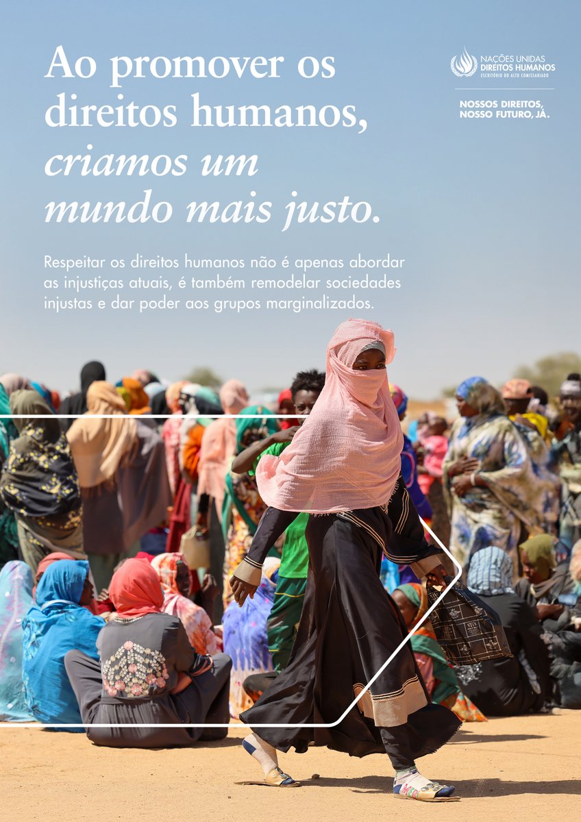 OHCHR_Moz's tweet photo. Port/Eng

Ao promover os #direitoshumanos, criamos um mundo mais justo.

-----------
By protecting #humanrights, we create a fairer world.

#UNHumanRights #StandUp4HumanRights https://t.co/TfF2ApkBej