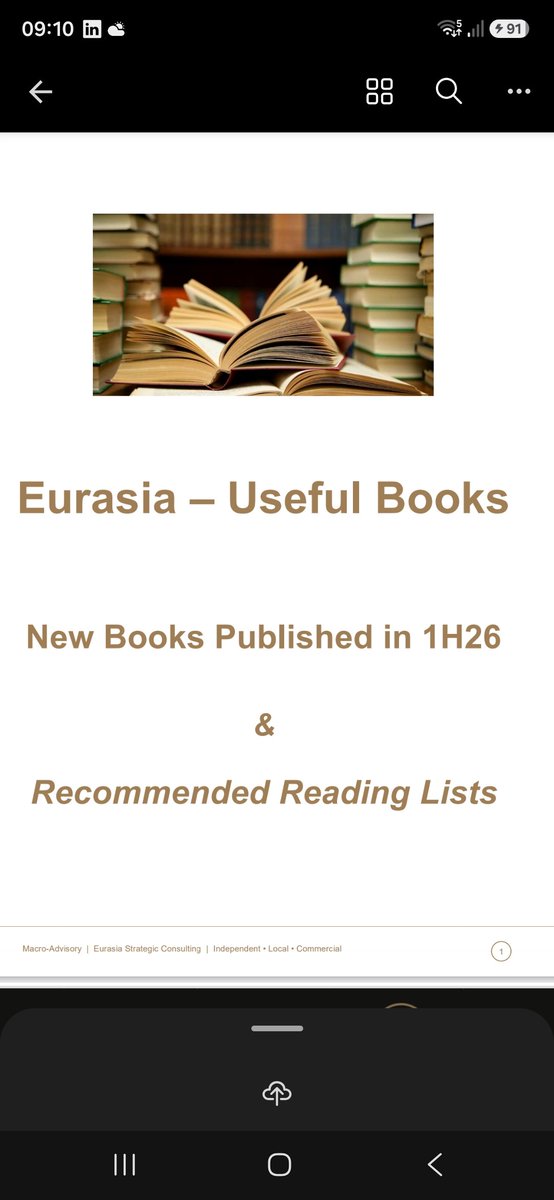 jason_corcoran's tweet photo. Delighted to see my book Leaving Russia featured by Macro-Advisory as one of "two standout books about Russia so far in 2026" alongside Michael Pugh's Riding Through War and Peace.
● Chris Weafer and Macro produce the most comprehensive annual review of books on Russia &amp; Eurasia https://t.co/mG7XqhOUbj