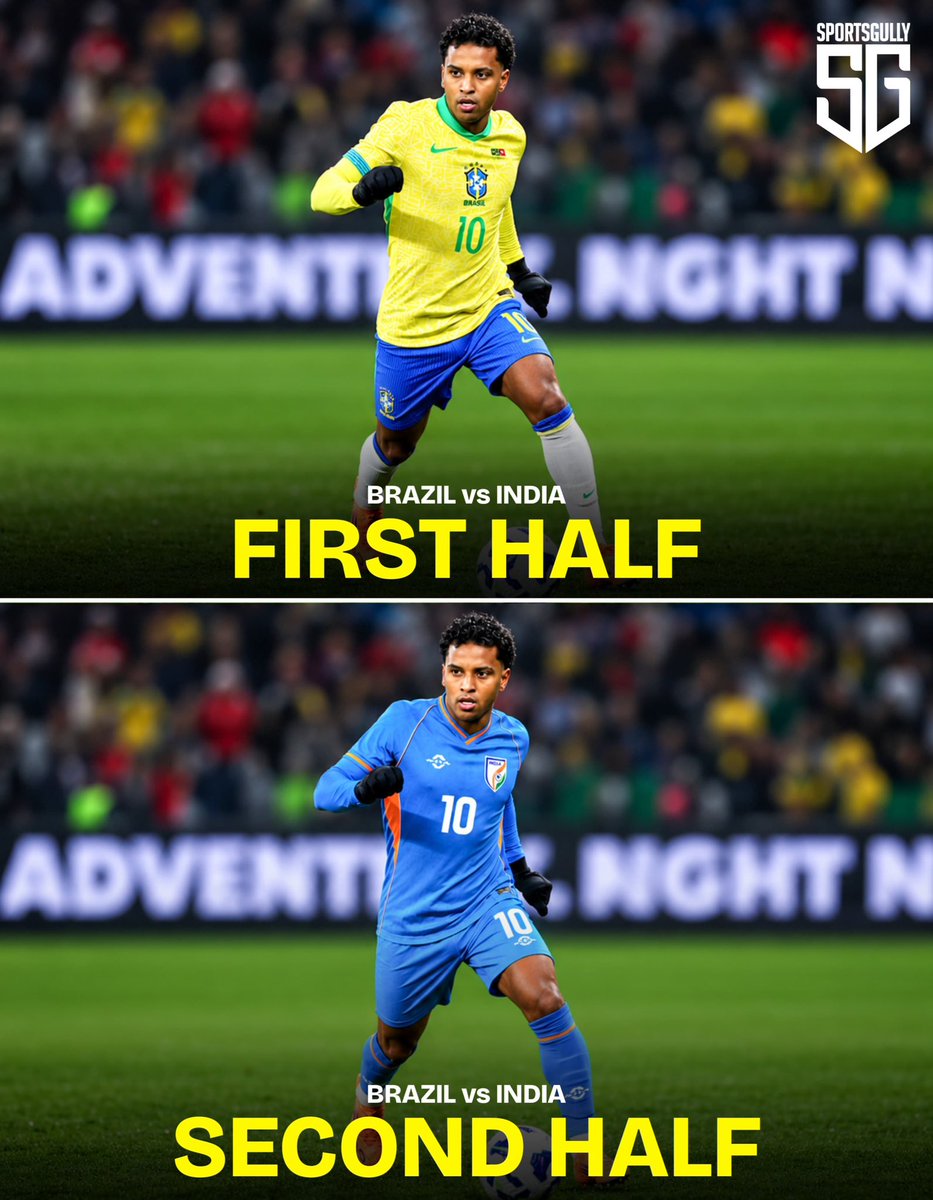 thesportsgully's tweet photo. How Rodrygo should play in Brazil vs India friendly https://t.co/NphkN1tAig