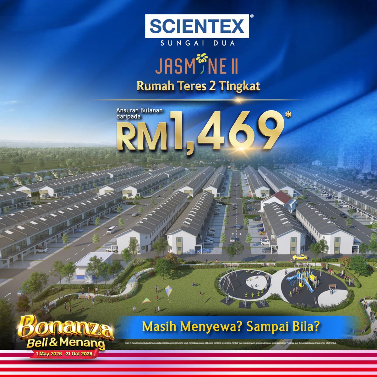 ScientexTG's tweet photo. 𝐉𝐚𝐬𝐦𝐢𝐧𝐞 𝐈𝐈 @ 𝐒𝐜𝐢𝐞𝐧𝐭𝐞𝐱 𝐒𝐮𝐧𝐠𝐚𝐢 𝐃𝐮𝐚!

💳 Ansuran bulanan bermula 𝐑𝐌𝟏,𝟒𝟔𝟗*
💰 Harga bermula 𝐑𝐌𝟑𝟒𝟔,𝟖𝟎𝟎*
📝𝐇𝐚𝐤 𝐌𝐢𝐥𝐢𝐤 𝐊𝐞𝐤𝐚𝐥

📞 𝐒𝐜𝐢𝐞𝐧𝐭𝐞𝐱 𝐒𝐮𝐧𝐠𝐚𝐢 𝐃𝐮𝐚 𝐒𝐚𝐥𝐞𝐬 𝐆𝐚𝐥𝐥𝐞𝐫𝐲: 
04-573 5833 / 012-477 5583 https://t.co/MjlYkRYDJ3