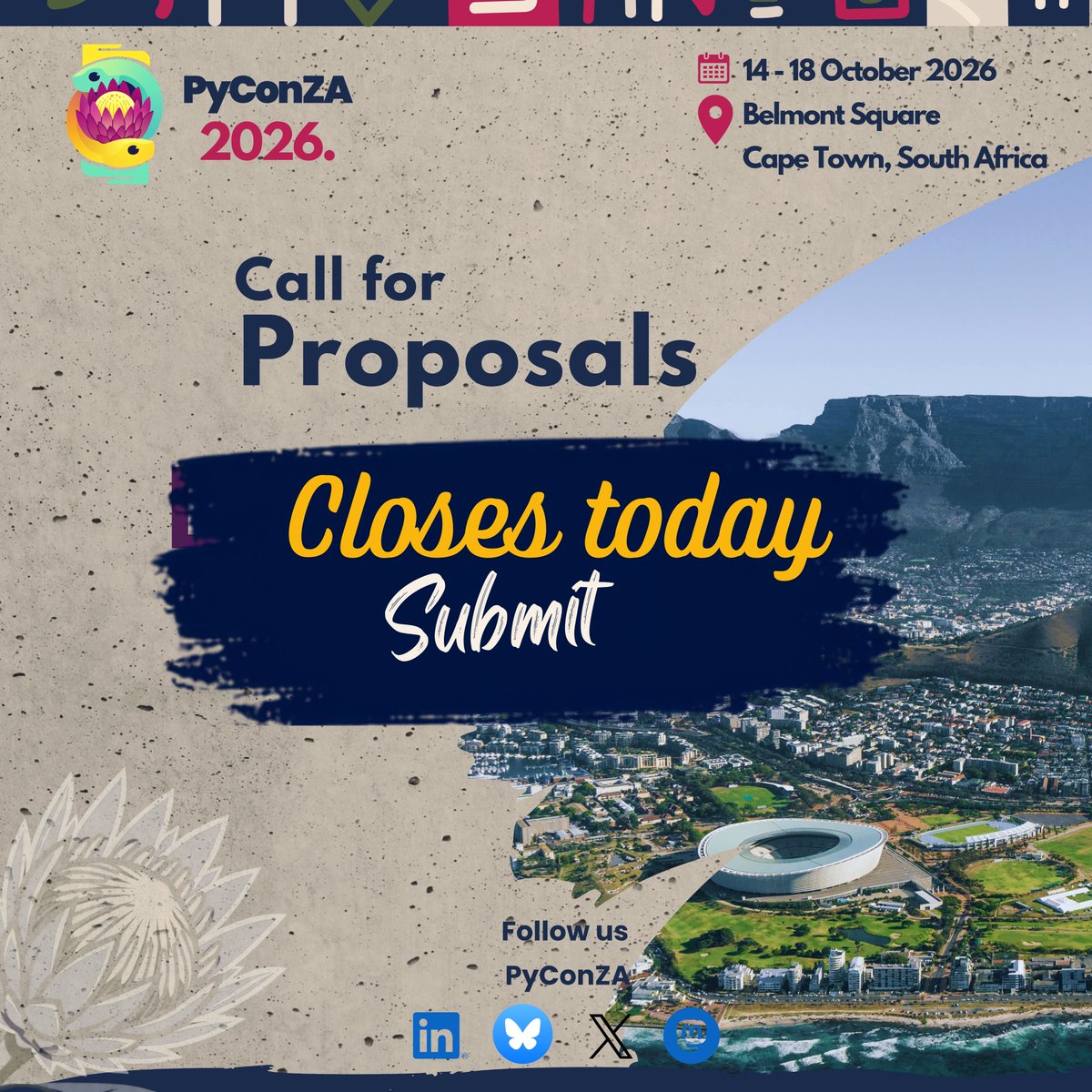 PyConZA tweet media