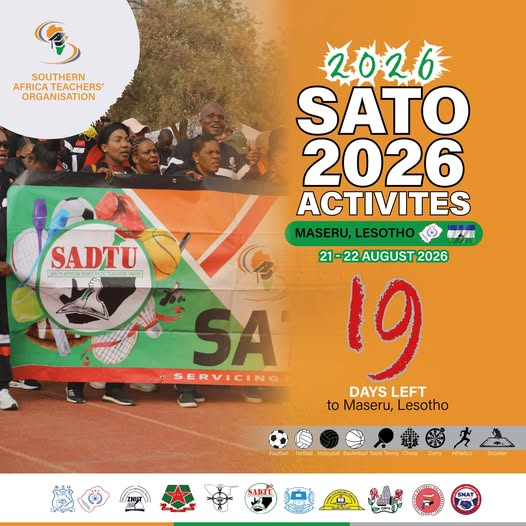 _cosatu's tweet photo. Members of #SADTU are preparing to participate in the Southern Africa Teacher's Organization annual #SATOGames2026 in Maseru, Lesotho on the 20th until the 23rd August
#ClassSolidarity #Internationalism #OneRegion #SATOGames2026
@MorningLiveSABC https://t.co/JQsd5RFcKD