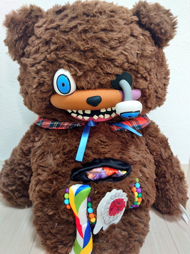 aexxx310's tweet photo. 🎪🧸ハミクマ様…グルーミーと間違えられる😳😭

友達がハミクマ様みたいなクマのゾンビのガチャガチャみつけたよ🥺💕と情報提供してくれた🤭💮

情報提供はありがたい🙏✨️✨️

しかし❣️残念ながらハミクマ様は一般的なガチャガチャで出ることはないのです…😭🧸🎪
#ハミクマ https://t.co/gYoZwmfHPU