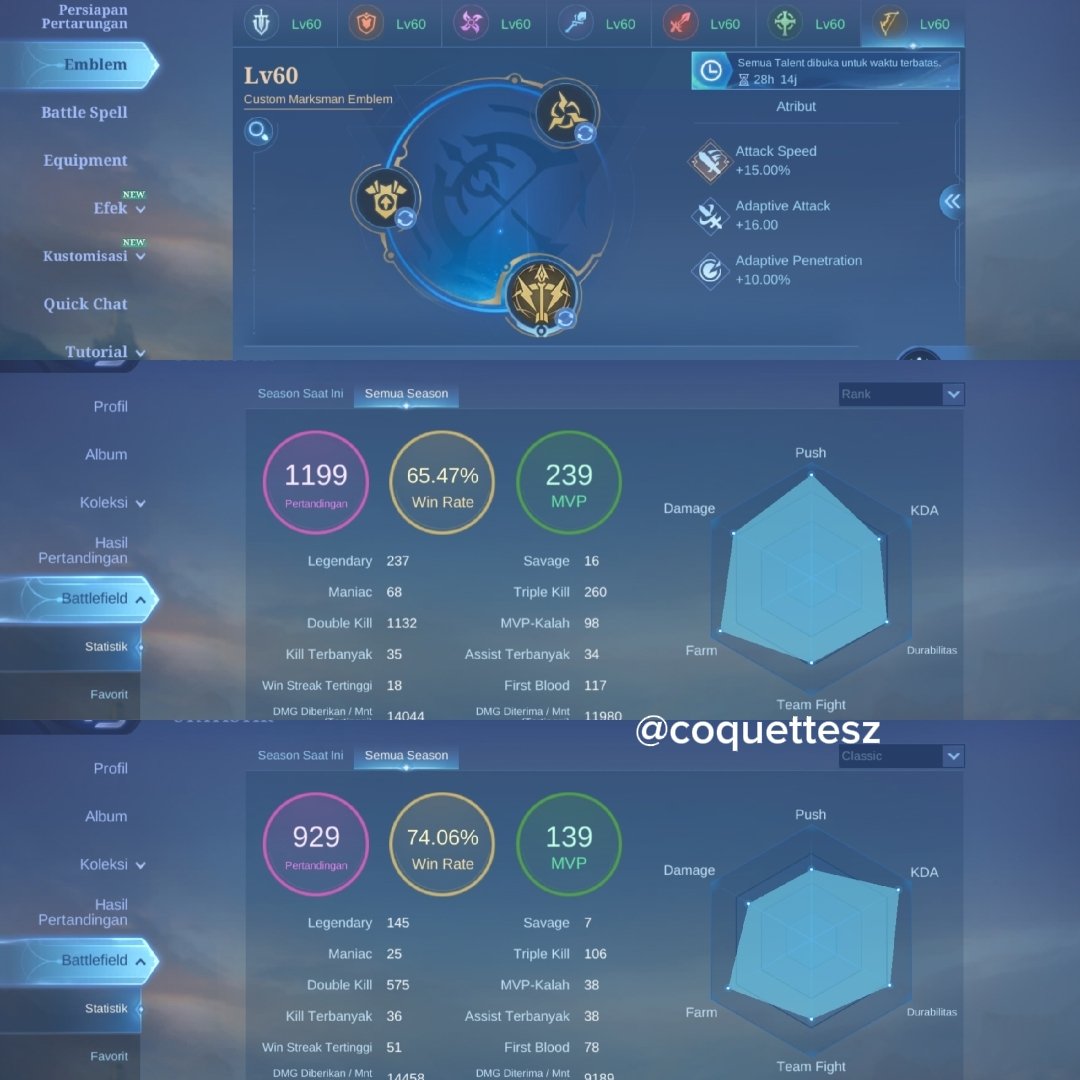 coquettesz's tweet photo. WTS acc mlbb / ml  🤍🩷

emblem max, skin floryn -basic, skin lunox -mpl &amp; sl jadul, otw juragan V, udah setahun lebih no drama hb alias safe bangett  (seller masih bisa dihubungi)
COD BEKASI/JKT atau rekber gas ^^

tag. sell akun mobile legends jual

#zonauang #bealanja https://t.co/kZUo4jyLGL