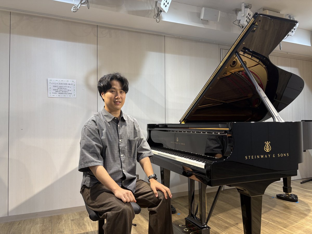 GinasteraJapan's tweet photo. 【ヒナステラ国際音楽コンクールinJAPAN】

本日は先日のコンクールのマスターカテゴリー上位入賞者3名に池袋のフォルテ・オクターヴハウス @forte_octave にてインタビューを行いました！
インタビュー記事は来月に公開予定！
ぜひお楽しみに！ https://t.co/knYCHCSLjJ