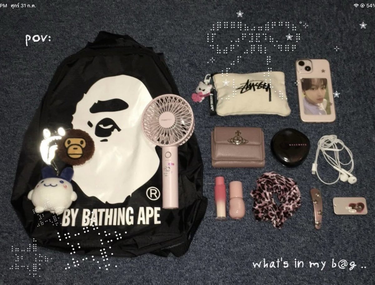 sarinnarp's tweet photo. ใช้งาน1รอบ ปล่อยต่อ550รวมส่ง พร้อมส่ง #ส่งต่อbape #ตลาดนัดbape #ตลาดนัดsanrio  #ส่งต่อstussy https://t.co/yeDylm3rd1