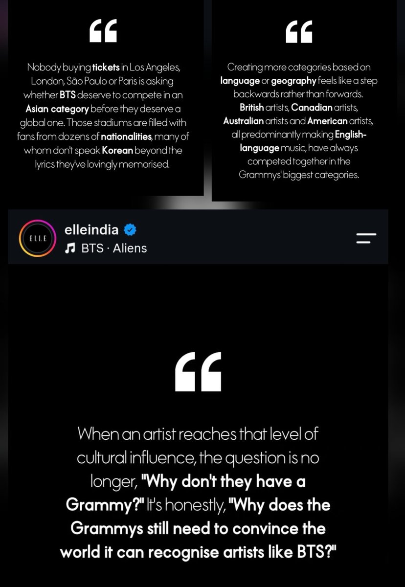 BTSIndiaCharts's tweet photo. oh elle india ATE🔥 with this one https://t.co/GW3XzABx0e