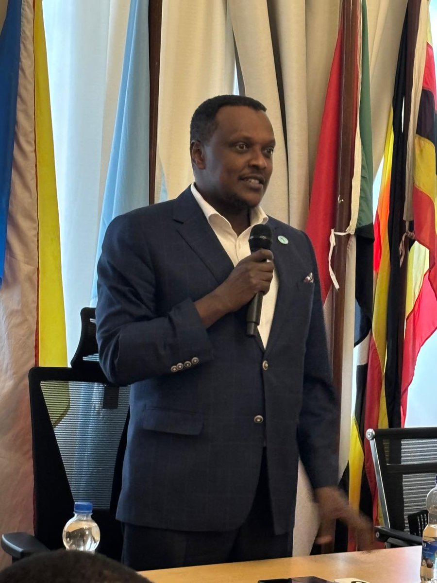 EASF4Peace's tweet photo. EASF Director Brig. Gen. Ronald Rwivanga visited the EASF Headquarters and Logistics Base in Addis Ababa, where he addressed participants of the Training of Trainers Course on Preventing the Recruitment and Use of Children in Armed Violence, organized in partnership with the Dallaire Institute for Children, Peace and Security.
