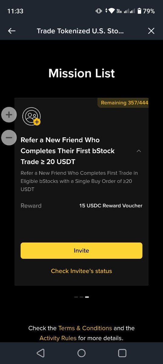 airdropguruji3's tweet photo. 🚨 Dear Binance Team, We Need Answers.
At first, the Trade Tokenized U.S. Stocks (bStock) campaign was available, and many users successfully joined the event. 

Now, without warning, many users are seeing:

Event Post Link:
https://t.co/VhxReX8Pv1

"This activity is not available in your region." ❌

This raises several important questions:
• Why was the campaign accessible before but suddenly restricted? • What about users who already joined and completed the required tasks? • Will their progress remain valid? • Will they still receive the promised rewards? • If regional eligibility changed, why weren't participants informed in advance?
Users spent their time, invited friends, and completed missions based on the rules shown at the start. It would be unfair if their efforts became invalid due to a sudden regional restriction.
We respectfully request Binance to provide an official clarification and ensure fair treatment for everyone who participated before this change.
Transparency and trust are what make the Binance community strong. We hope this issue will be resolved as soon as possible.

@Binance @BinanceHelpDesk

#Binance #BinanceSupport #Crypto #CryptoCommunity #bStock #TokenizedStocks #FairAccess #Transparency #Web3 #BinanceCommunity