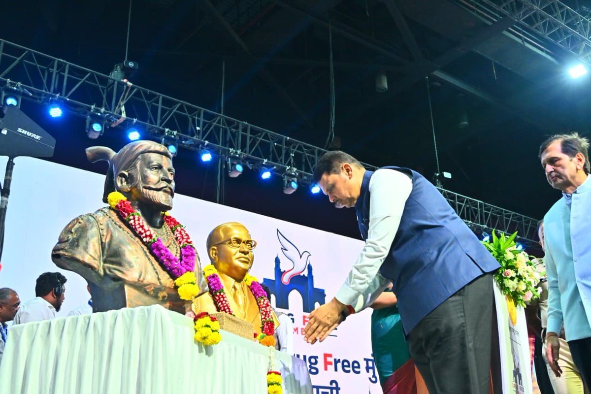 MCG_mitesh's tweet photo. The voice of Mumbai’s youth says it all! ❤️

Proud to be part of the successful execution of the #DrugFreeMumbai Campaign at NSCI Dome, launched with the Abhiyan Shubharambh by CMO Maharashtra.

Proud of the entire #DomeTeam! 🇮🇳

#Mumbai #Maharashtra https://t.co/CcUmvSOwFa