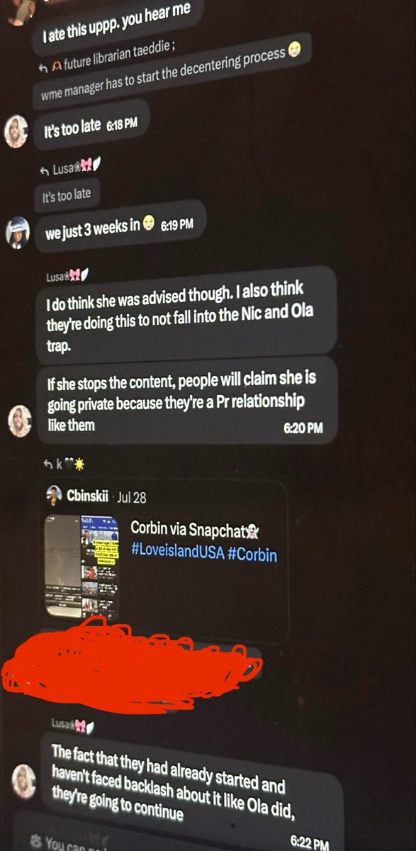 honeyandteaaaa's tweet photo. all posts are from the day of wwhl into today. a chronological thread of a so-called “carniya” chat having trinity live rent free. 

(leave owner out of this, they remained neutral/weren’t as active. when they made this gc it was not toxic but has become so RECENTLY.) https://t.co/sUCSLXafb2
