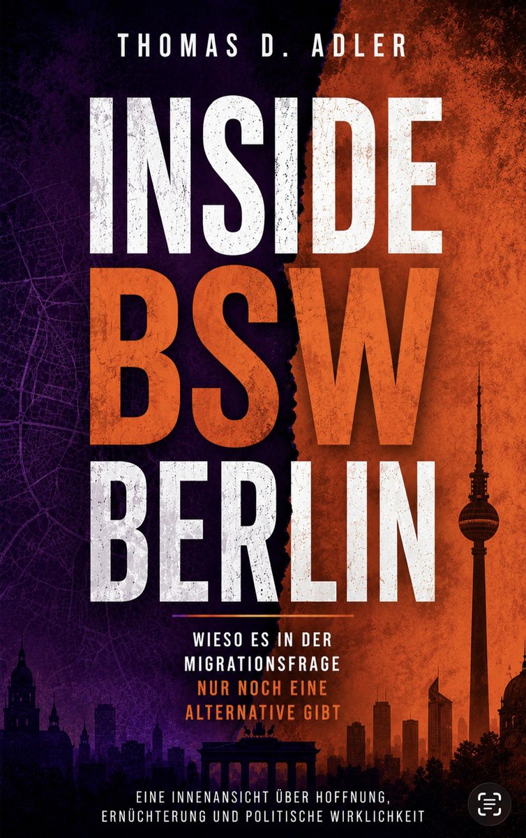 ThomasDAdler's tweet photo. @marcfriedrich Die Altparteien in Deutschland haben dem nichts entgegenzusetzen. Auch das BSW hat enttäuscht – das habe ich als ehemaliges Mitglied selbst erlebt. Jetzt gibt es in der Migrationsfrage nur noch eine Alternative! https://t.co/QPw9yC35k2