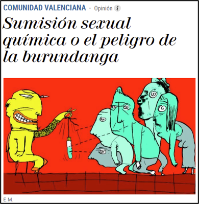 ObsNoctambulas's tweet photo. 🌞Al igual que no existen las llamadas 'drogas de la violación', tampoco existe 'la droga del verano'. 

Cada año asistimos a titulares que fomentan el terror sexual y desvían el foco a las sustancias. Mándanos tus titulares "preferidos" de este verano para continuar ampliando ;) https://t.co/RULJCUeICa
