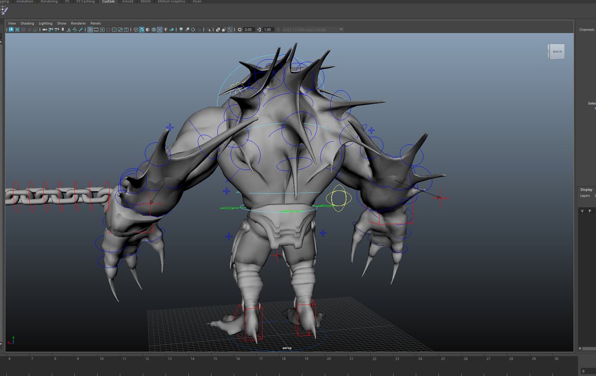 BAnimation36877's tweet photo. finish the Rig . https://t.co/UtMbAckcRY