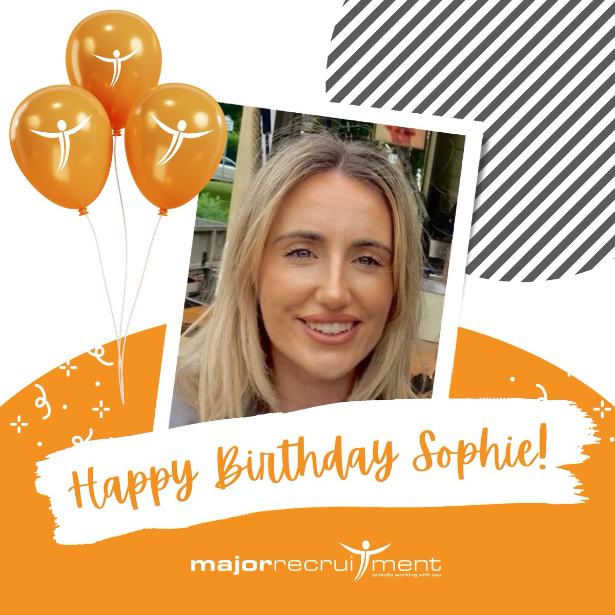 MajorRec1's tweet photo. Happy Friday everyone, especially Sophie!
Here's hoping she's having a super relaxing time on maternity. We can all celebrate when you're back, lots of love from the entire Major Family.
#MajorFamily #MajorBirthday #HappyBirthday https://t.co/j6qU7AFTe5