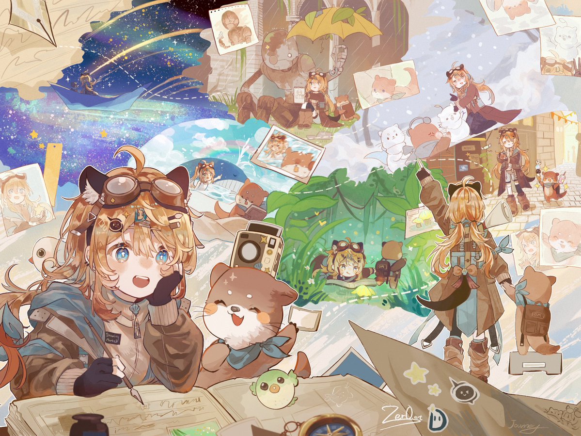 Zer00oo_'s tweet photo. 🦦 #DrawMarketContest https://t.co/SfLfMdF2FT