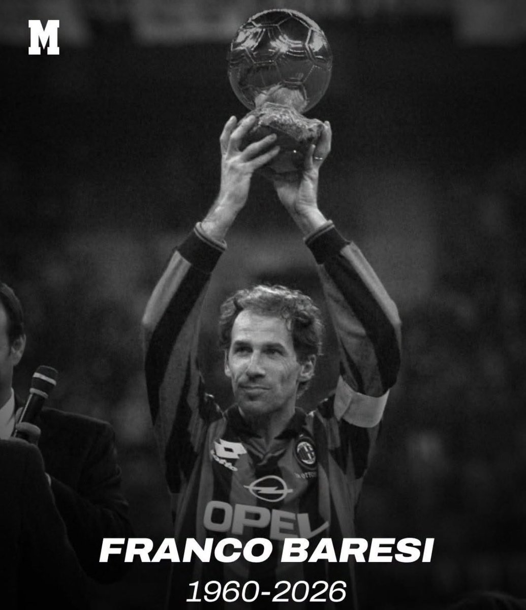 Deme_Martinez9's tweet photo. ⚫ DEP Franco Baresi, leyenda eterna del Milan y del fútbol italiano https://t.co/ofeLVrBAxV