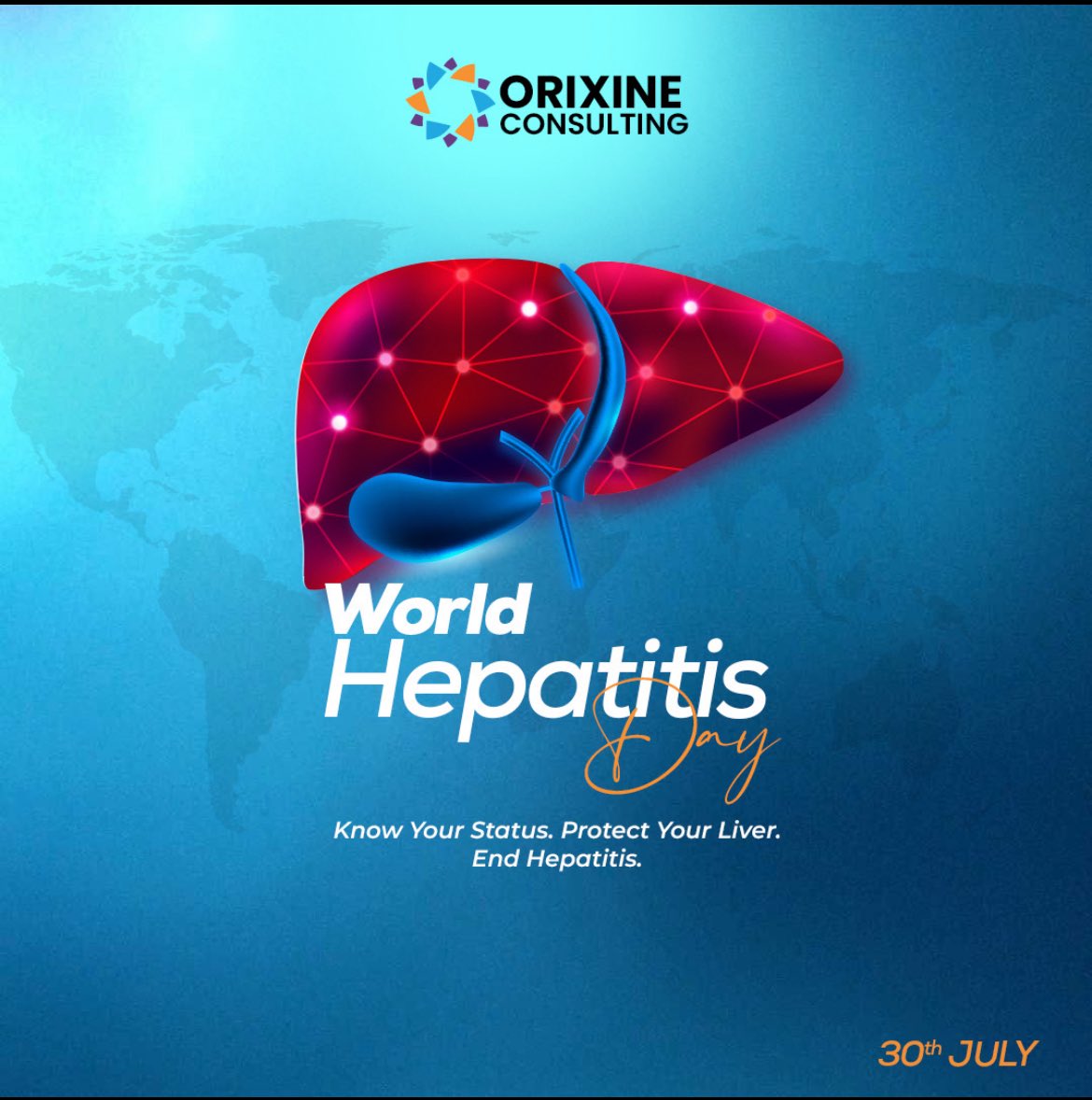 OrixineConsult's tweet photo. Know your status, protect your liver

#World #hepatitis #day https://t.co/BQ0NJcYk3e