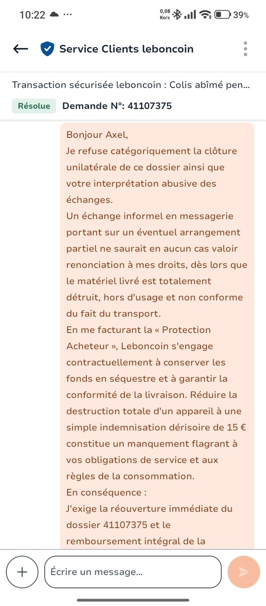 MichelParis19's tweet photo. @leboncoin @leboncoin #vieprivee #dialiguedesourd https://t.co/5Ua0NuEcym