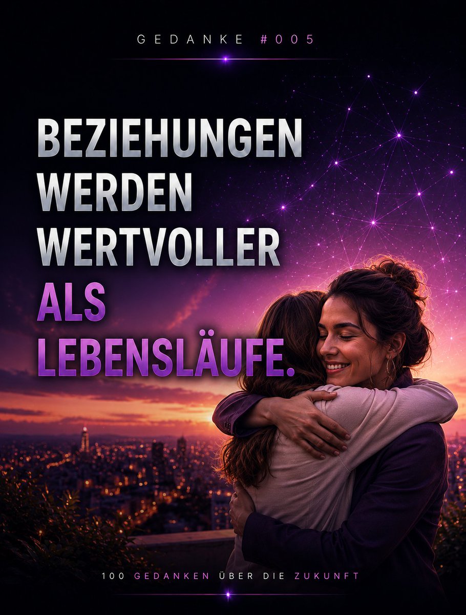 GabiVisionary's tweet photo. Heute verändert sich die Welt schneller als jede Ausbildung.

Wissen ist überall verfügbar.
KI beantwortet Fragen in Sekunden.
Zertifikate verlieren an Exklusivität.

Was bleibt, sind Menschen.

Menschen, die dir vertrauen, die dich weiterempfehlen, die gerne mit dir arbeiten. https://t.co/KBUO6uOkBb