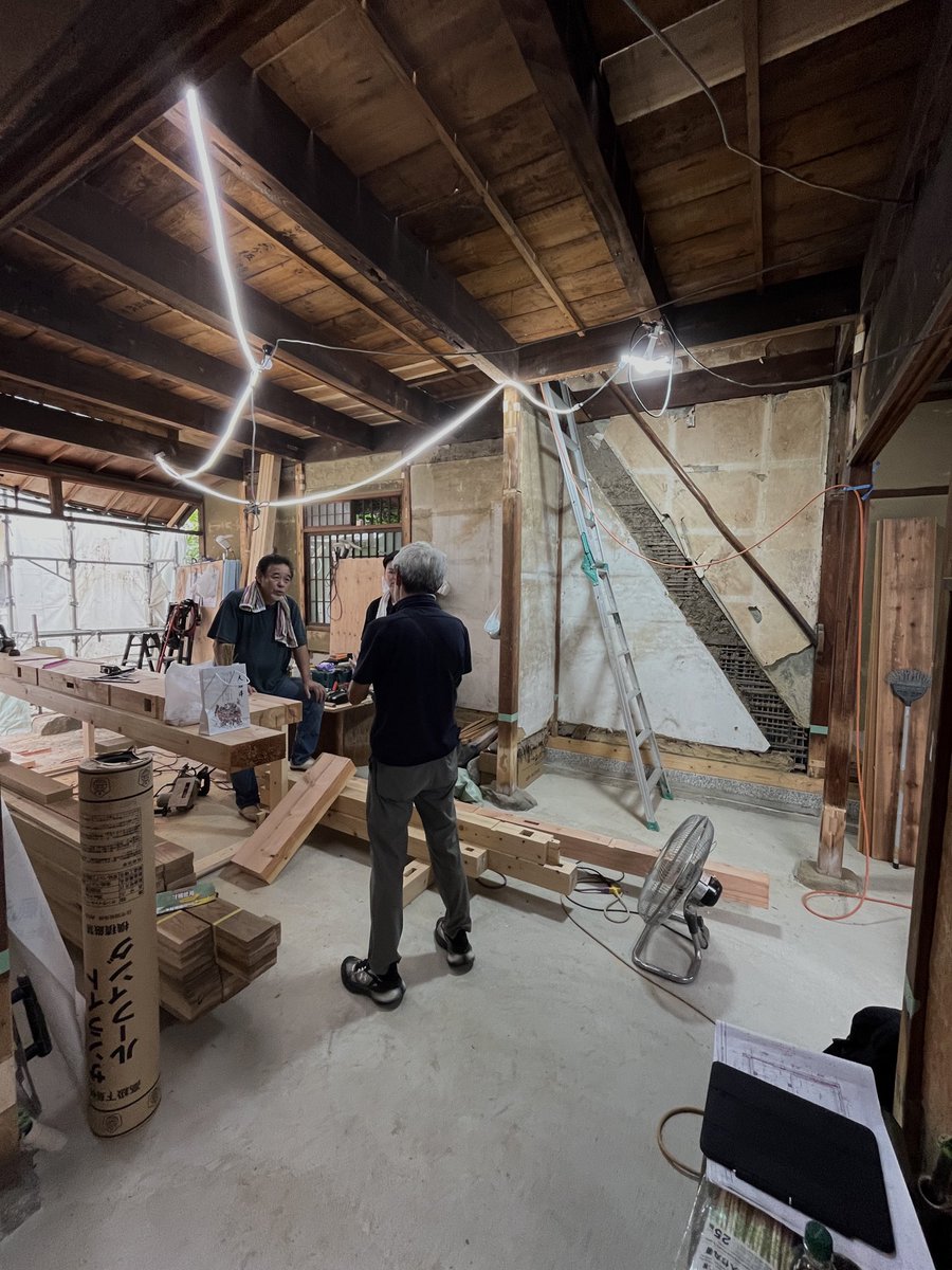 design_it_archi's tweet photo. Renovating a traditional Japanese Machiya.

#京都 #リノベーション #町家改修 #kyoto #renovation https://t.co/FClaD1ZwE2