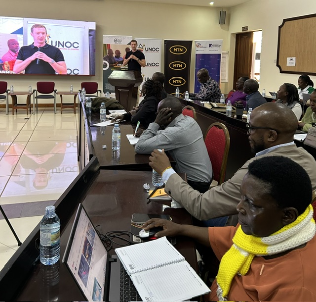 KasUganda's tweet photo. Our interim Country Director, Peter Koch, spoke at the opening ceremony, stressing that media resilience relies on partnerships. It takes collaboration among newsrooms, civil society, government, and development partners to learn and grow together. https://t.co/kQ5JvIEVDO