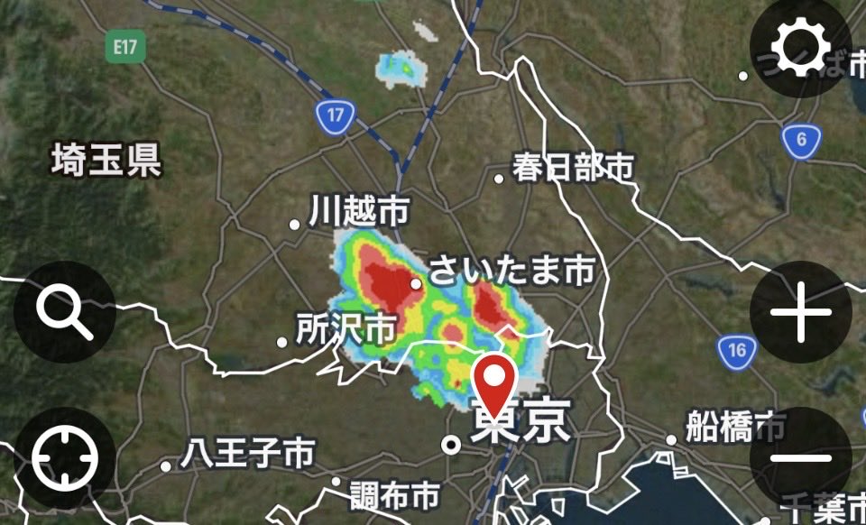 Korosuke_Don's tweet photo. 今日も雨が降るって本当ですか？
気のせいかな？
遠くでゴロゴロ音がする https://t.co/O9Nr3MtQj8