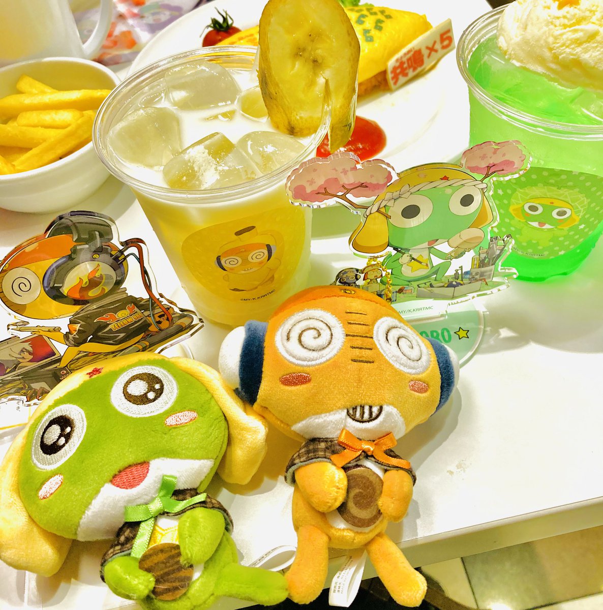 vr3fl_66's tweet photo. これはこの前行ったスイパラの写真でございます、美味。🍽️💛💚 https://t.co/Y0PMWeTn4X