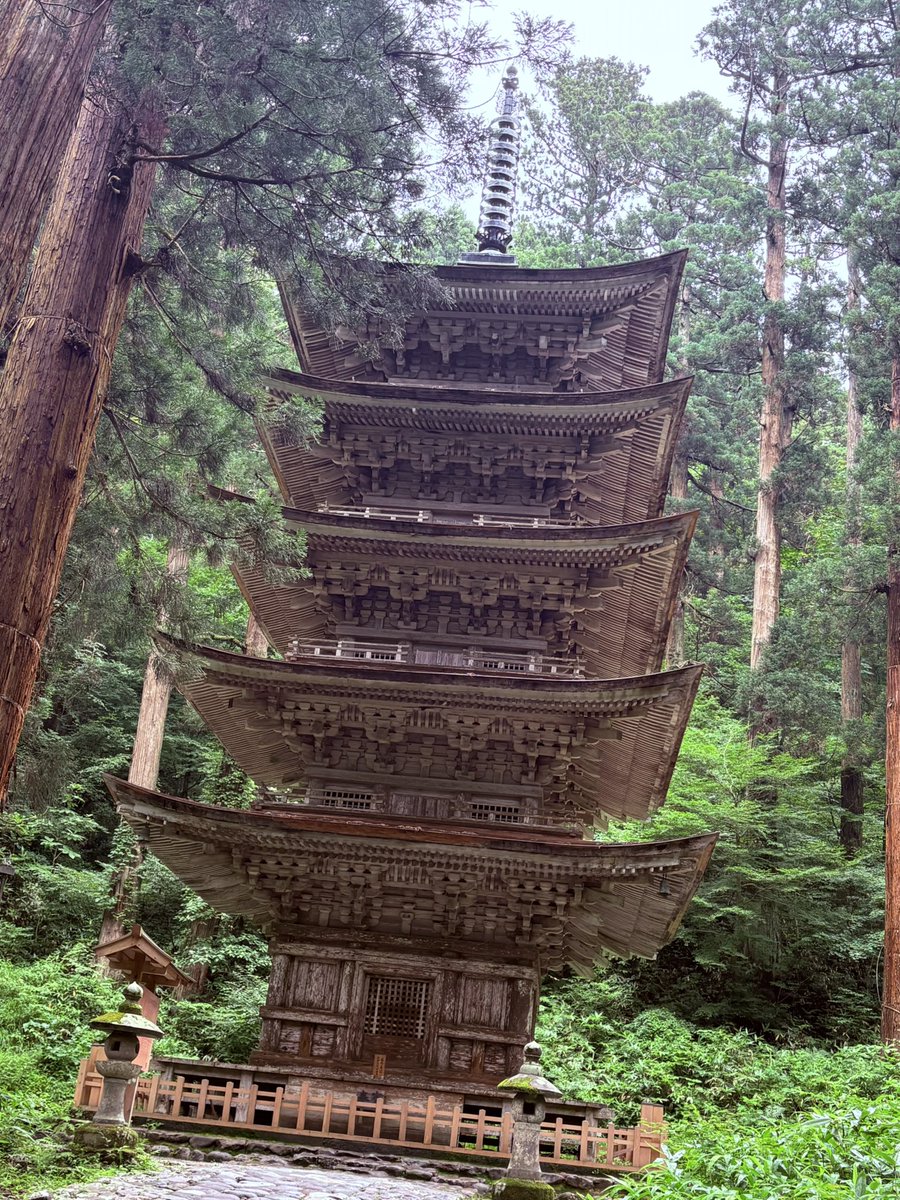 akitie's tweet photo. レンタルのクロスカブで羽黒山👺
めちゃ涼しい https://t.co/fVwOJ6YjUG
