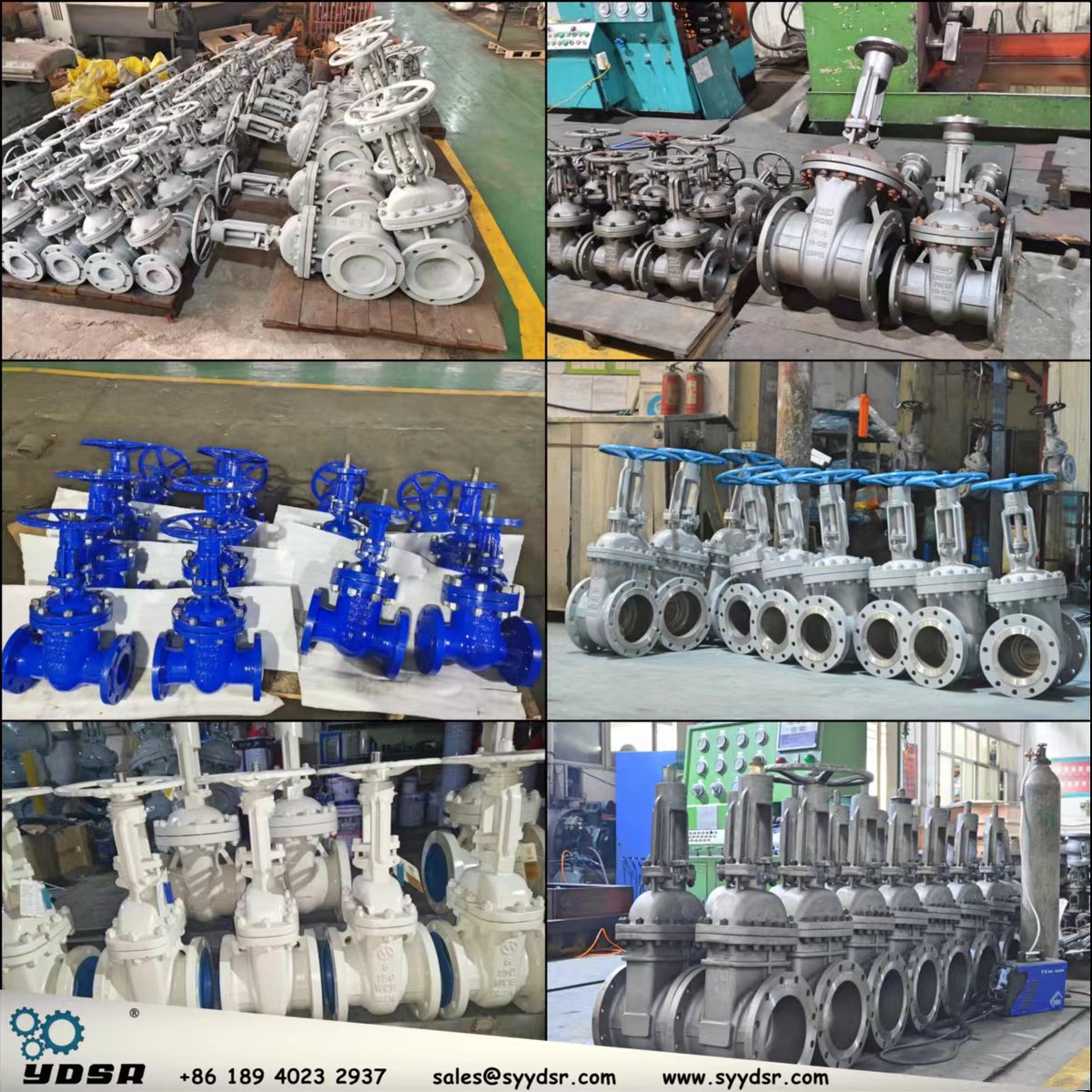 YDSRMFG's tweet photo. Gate Valves. DIN/ASME/JIS.
Cell/WhatsApp: +86 189 4023 2937
Email: sales@syydsr.com
#plugvalve #ballvalve #butterflyvalve #gatevalve #valve #checkvalve #globevalves #safetyvalve #marinevalve https://t.co/XlRj8aHhaZ