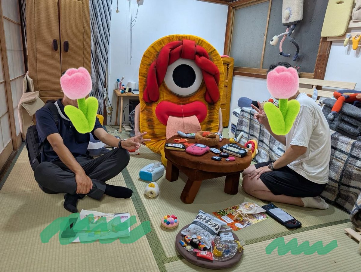 namakemonokp's tweet photo. 化けわらじが接客中👁️ https://t.co/ODIIUZ8VVB