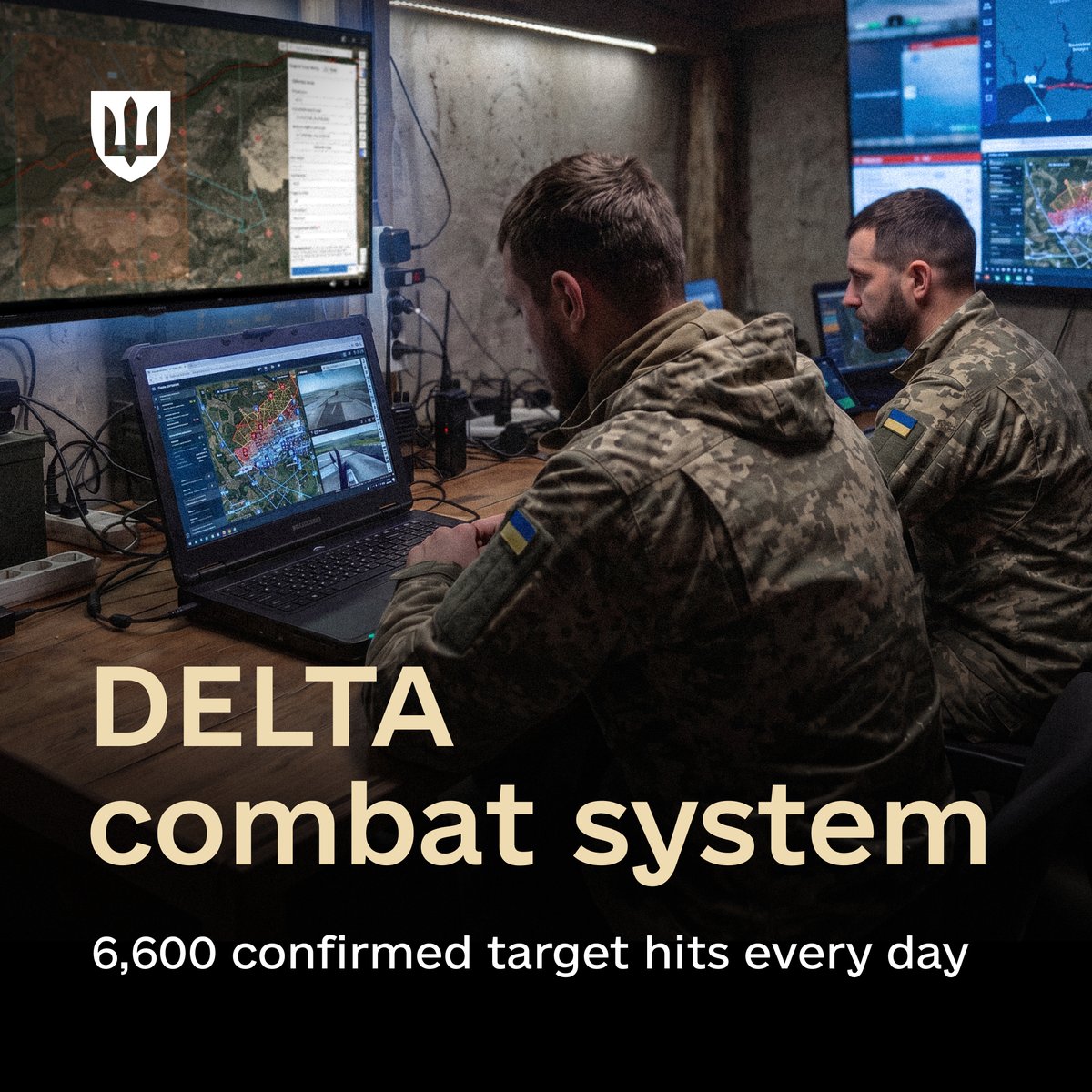 DefenceU's tweet photo. Over 6,600 enemy targets hit are recorded in the DELTA combat system every day.

8 million new objects added to the digital map every month. 75,000 video streams a day, with the built-in Avengers AI platform detecting enemy objects automatically.

820,000 reports on engagement results over the past year, almost 240,000 of them on enemy personnel.

In June alone, troops logged more than 200,000 drone strikes. Since January the monthly total has nearly doubled, from 105,798 to 200,218.

DELTA turns the battlefield into data, and data into ePoints for the units delivering results.