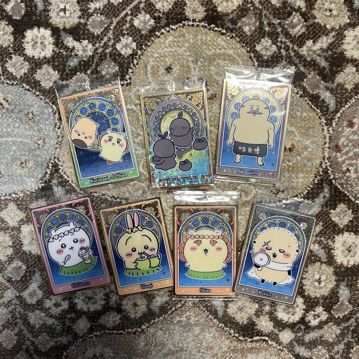 manadayoooo__'s tweet photo. 映画 ちいかわ 人魚の島のひみつ ウエハース カード 交換

【譲】画像のもの(うさぎ、ちいかわ、シーサー、ラッコ、ひとばふたば)

【求】ハチワレorくりまんじゅう

郵送希望です📮
お気軽にお声掛け下さい⭐️ https://t.co/YvDL9ipOOU