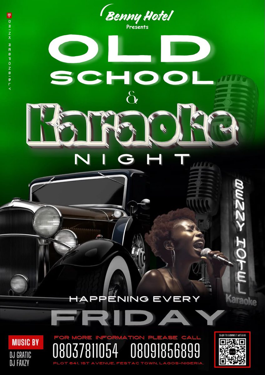 BennyHotel's tweet photo. 🎤 Throw it back to the good old days! ✨
Join us every Friday for Old School &amp; Karaoke Night at Benny Hotel. Sing your heart out, vibe to timeless classics, and create unforgettable memories. 🎶
Tag your karaoke partner! 🎤👇 https://t.co/YxLBC8nXhq