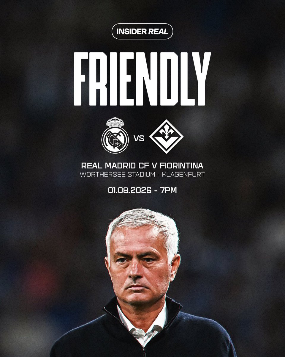 RMCFarab's tweet photo. 🚨 غداً سيلعب الفريق أول مباراة ودية إستعداداً للموسم.

• ريال مدريد x فيورنتينا 
• الساعة 7:00 مساءً
• ملعب وورثرسي (النمسا) https://t.co/e30ZoMRtDi