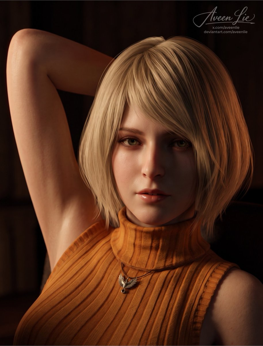 AveenLie's tweet photo. #AshleyGraham #ResidentEvil #RE4Remake #REBHFun #バイオハザード https://t.co/dnnjL4Nxay