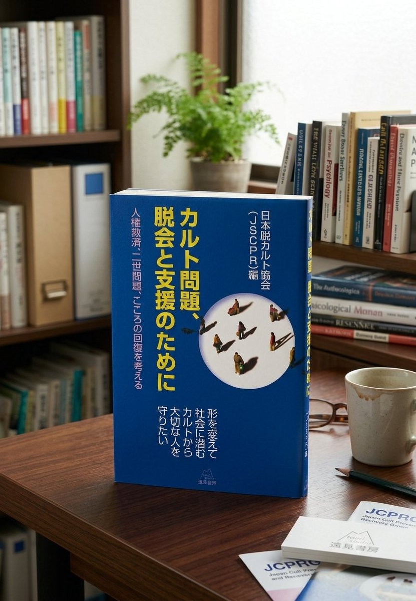 tomishobo's tweet photo. 【発売しました】「カルト問題、脱会と支援のために──人権救済・二世問題・こころの回復を考える 」日本脱カルト協会（JSCPR）編 本体価格2,000円
昨日取次に搬入しましたので、今週末から来週頭にかけて、書店に並び始めます。もし店頭にない場合は、お取り寄せも出来ます。
内容紹介
さまざまに形を変え今なお社会に潜む「破壊的カルト」。本書はカルト団体からの脱会やその後の支援に長年取り組んできた日本脱カルト協会の関係者による多様な「当事者」の視点から，カルトの最新実態とその対策に迫った渾身の一冊です。
巧妙なマインド・コントロールや人権侵害を行うカルトからの脱会と支援のためにどう取り組んでいったらよいのか。支援者たちの取り組みや，脱会者，家族，二世信者の心理，伝統宗教者の声を集め，その対策をまとめました。
また，旧統一教会の解散が正式に決定したことを受け，今後はその対応も求められるでしょう。当事者，家族，支援者，大学・教育関係者や学生相談，心理職などカルト問題に関わりある全ての人に役立ててほしい本です。
主な目次
第１部　カルト問題をどう理解するか―理論・背景・予防の視点
第１章　マインド・コントロール理解からのカルト被害対策 西田公昭
第２章　大学における偽装勧誘の現状と課題 太刀掛俊之
第３章　カルト問題と心理支援―カルトカウンセリングの観点から 平野　学
第４章　家族の苦悩と家族ができること 高杉葉子

第２部　当事者の経験から見えるもの―脱会と回復のプロセス
第５章　宗教二世がトラウマ治療を受けて気づいたこと―私は「世界の運命」を背負わされた子どもだった はじめ・まこと
第６章　脱会者の心理 匿名Ａ
第７章　スピリチュアル系自己啓発カルト脱会者の体験から―人の心は簡単にあやつられる 山本ゆかり
第３部　宗教二世という構造的課題―社会・メディアの交差点
第８章　カルトの二世問題とメディア報道 鈴木エイト
第９章　難民化する「二世」たち 竹迫　之
第４部　宗教者はこの問題にどう向き合うか―沈黙から関与へ
第10章　浄土真宗の僧侶として子どもたちに、オウム元死刑囚の後悔の気持ちを伝えたい 平野喜之
第11章　これからの時代を担う若い僧侶の皆さんに対して願うこと 北條　悟
第12章　伝統宗教と新宗教の間 鈴木正一
第13章　カルト問題と伝統宗教教団―沈黙を越えて 溪　英俊
第５部　国際的視野から見るカルト問題―法・文化・越境する被害
第14章　諸外国におけるカルト関係での法制状況について 山口貴士
第15章　在韓日本人女性の苦悩と希望 川上靖恵