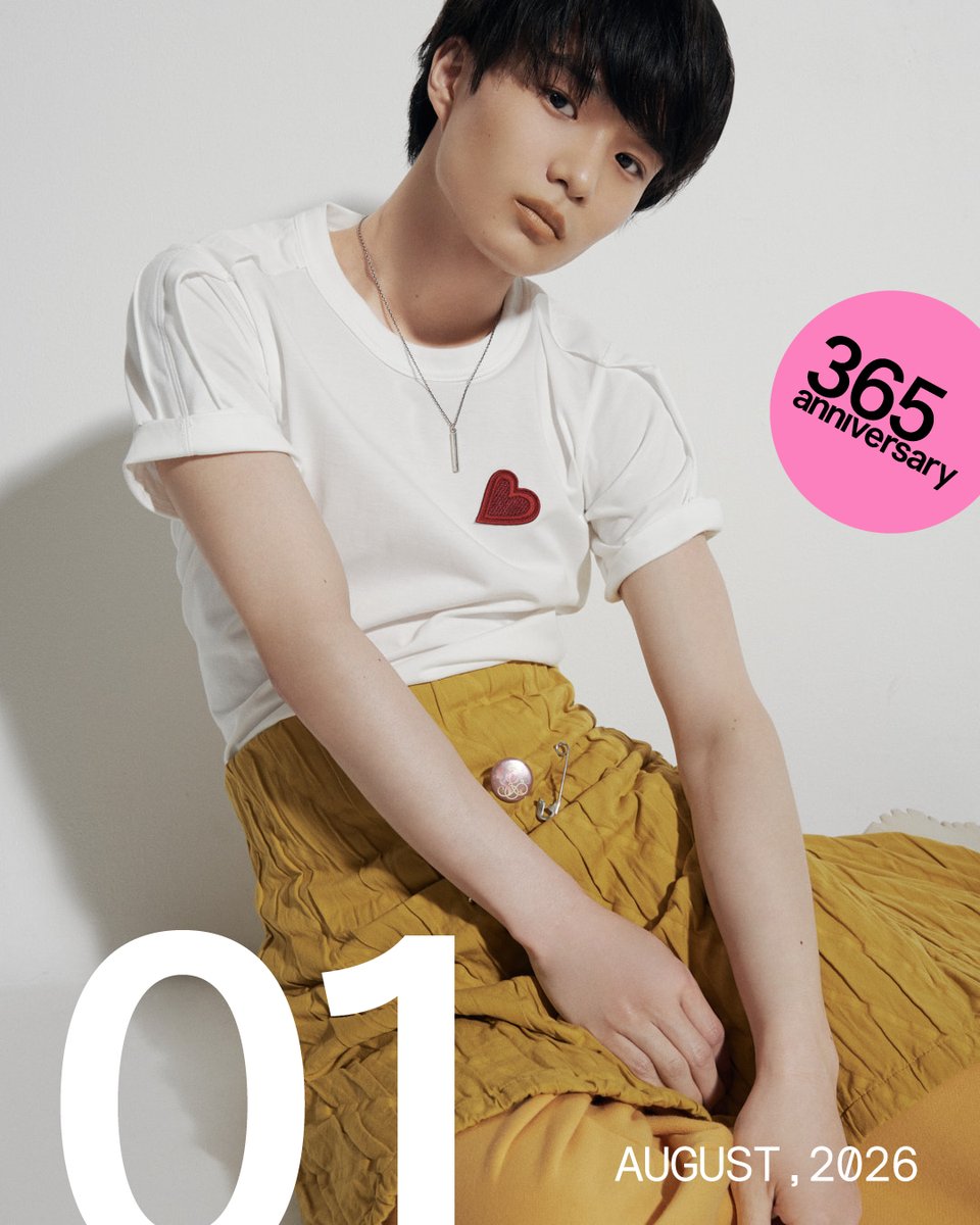 NYLONJAPAN's tweet photo. 8月1日は『マスタードの日』💛
🔗https://t.co/8G5J3cHbi3
Q&Aと全ての写真はURLからチェックしてね

今日から8月がスタート！
8月のスタートを飾るのは、#ICEx の #中村旺太郎 ！
中村旺太郎がマスタードカラーがポイントのコーデでお祝い。
8月は、今日から毎日ICExのメンバーが続々と登場！　お楽しみに♡

#365_ICEx
@ICEx_official
#365_中村旺太郎
@icexking0427

published by @caelumjp
#nylonjapan #nylonjp #365anniversary #caelumjp