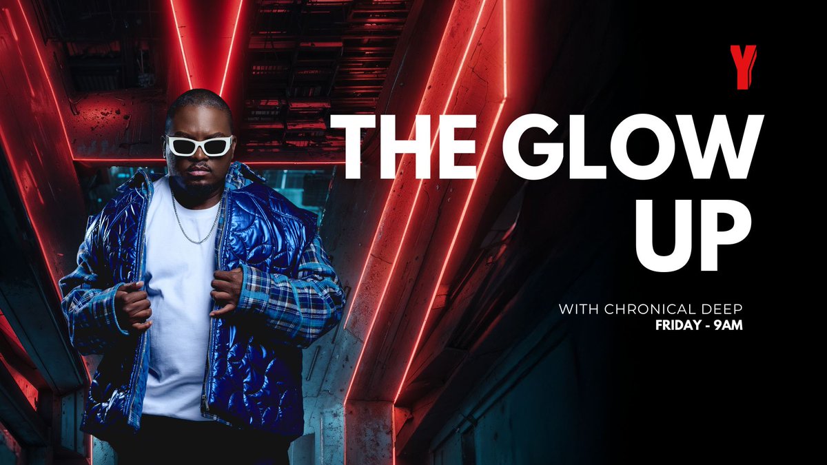 Yfm's tweet photo. We’re clocking out of the week with Chronical Deep as he tells us all about his new album, H.O.P.E.

#TheGlowUp #ClockIt https://t.co/eEAviCAX7m