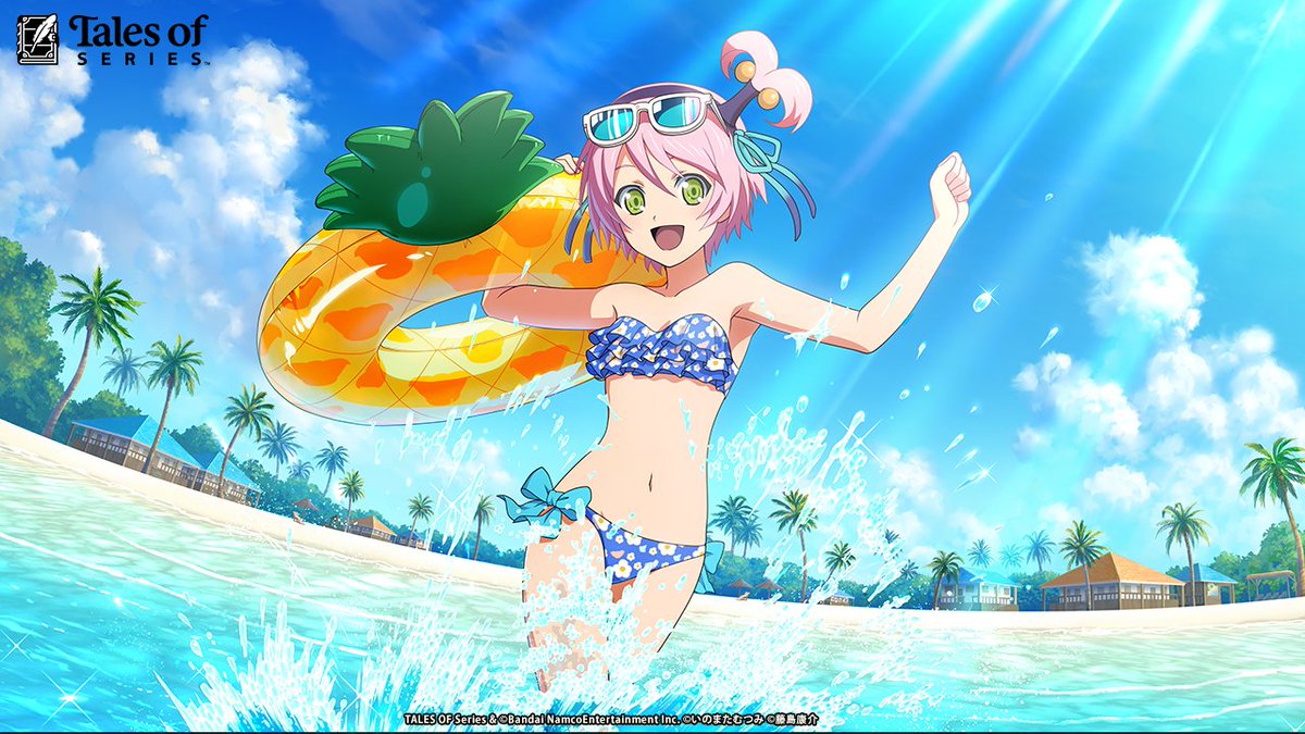 tales_ch's tweet photo. 本日は #水泳の日 🌊

皆さんは誰と泳ぎたいですか？

#テイルズ #エターニア  #マイソロ https://t.co/V4ToGX6h5g
