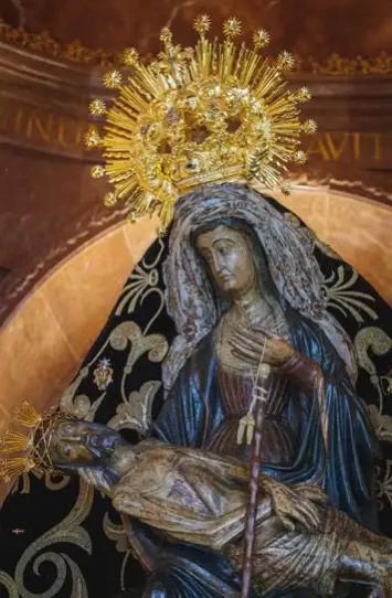 sanchezdelreal's tweet photo. Primer éxito de la invasión, coartar el catolicismo. Se acaban de suspender las fiestas patronales de Ceuta, celebradas en honor a la Virgen de África, patrona de la ciudad y bajo cuya advocación me pusieron al nacer. 
Virgen de África, protege a España de sus enemigos. https://t.co/4OXiM4KskR