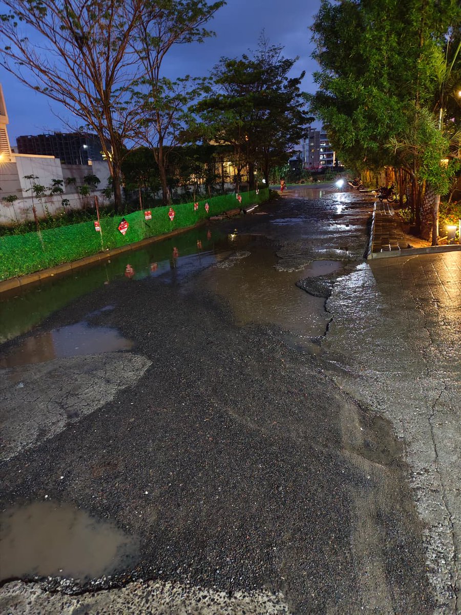 cgrowa2024's tweet photo. @KVViews @CMOTamilnadu Sharing the images of the condition of our access way , even a few minutes of rain leads to water stagnation and make the path unsafe.@chennaicorp https://t.co/evKQi7t5H0