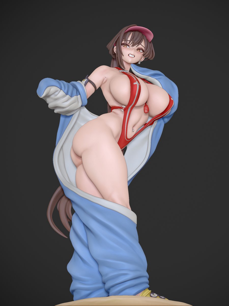 minminpin12's tweet photo. マルチャーナ：マリンスタディ WIP
#nikke_fanart #nikke #zbrush https://t.co/m5ZW2JQmF3
