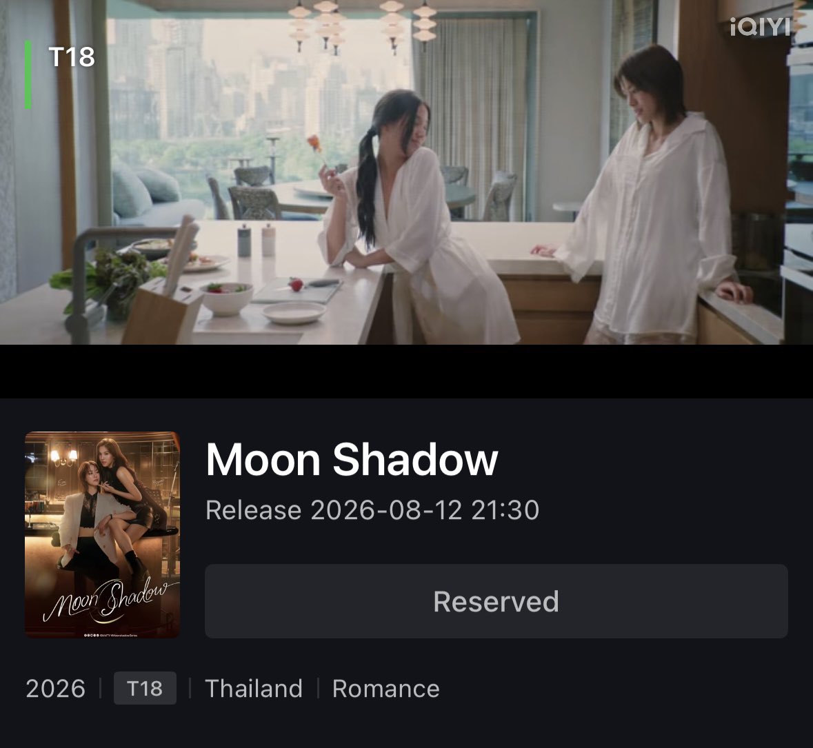 imgforg's tweet photo. wait WHAT??? moonshadow on iqiyi with tag T18??? i am not ready for this holy shit 😭

#moonshadowseries
#emibonnie #เอมี่บอนนี่ https://t.co/u3OOuZozOv
